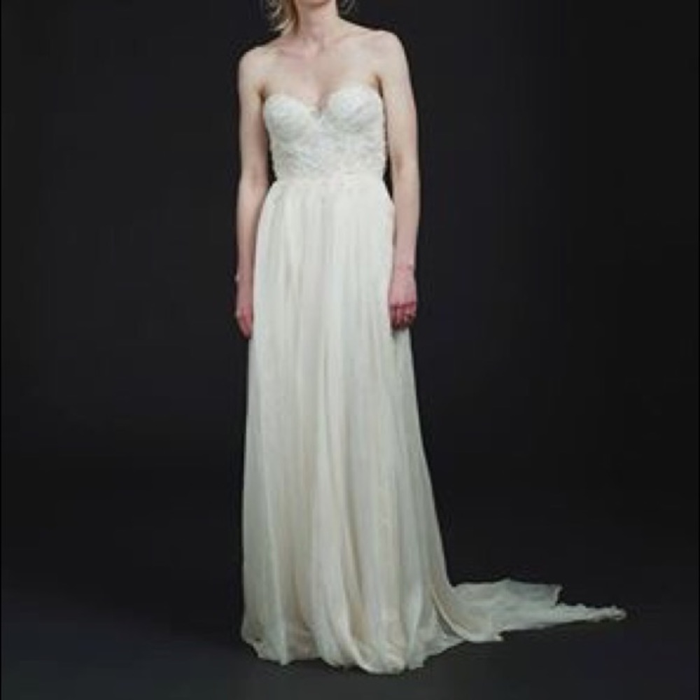 Sarah Seven Carmine Wedding Gown